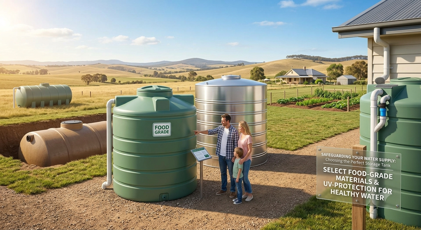 Safeguarding Your Water Supply: Choosing the Perfect Storage Tank