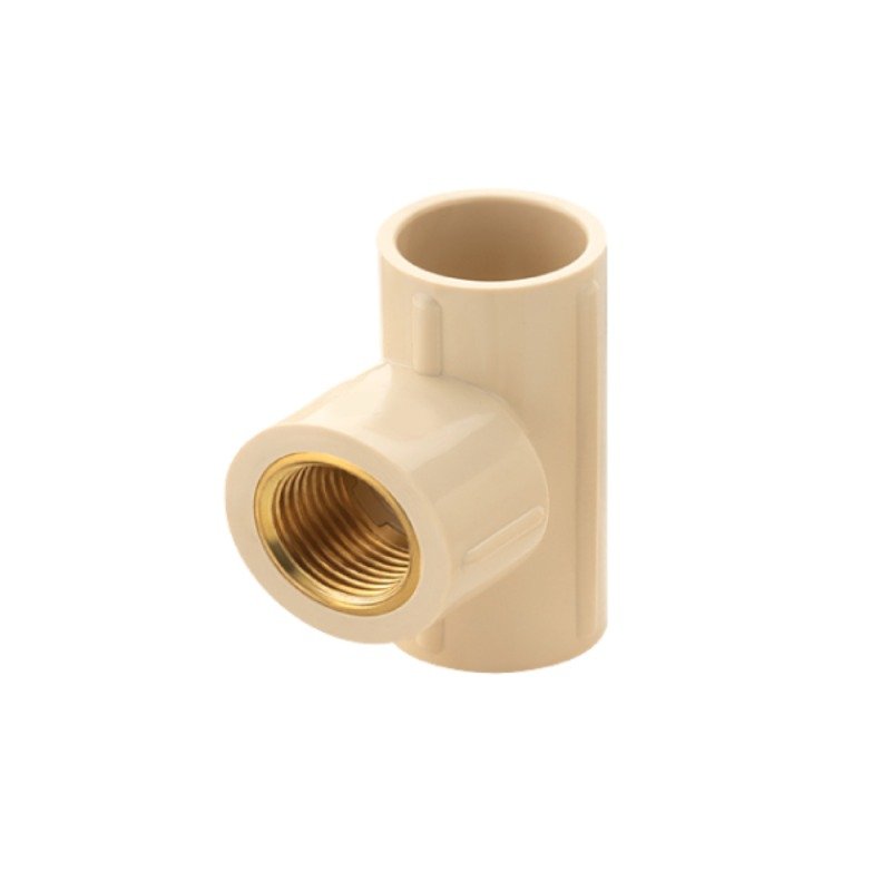 C-PVC Brass Tee