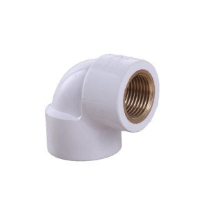 PVC Thread Brass Elbow