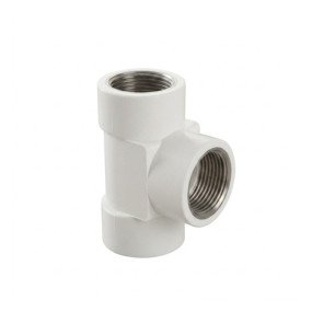PVC Thread Brass Tee